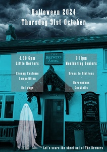 Hallowe’en at The Brewers Arms