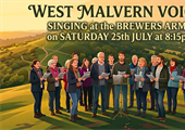 West Malvern Voices strike again at the Brewers Arms