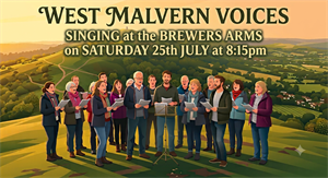 West Malvern Voices strike again at the Brewers Arms